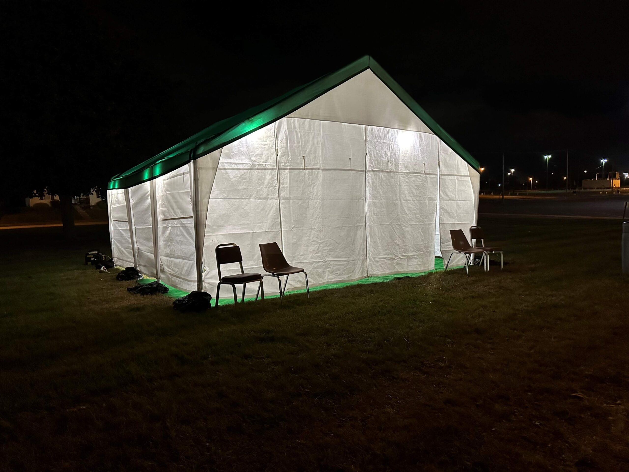 Onsite Drug Testing Tent Closed
